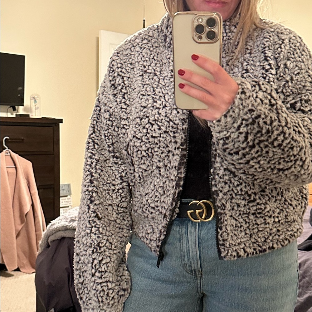 Express Sherpa Zip-up